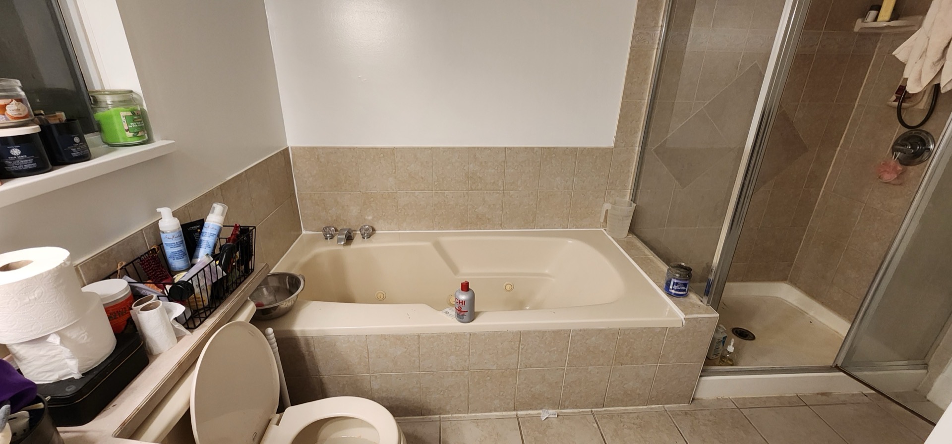 Bathroom before renovation